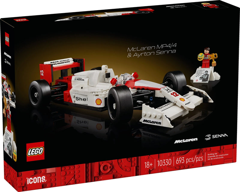 LEGO®  McLaren MP4/4 & Ayrton Senna LT78 (10330)