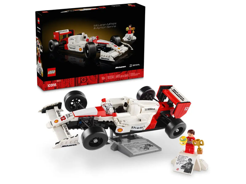 LEGO®  McLaren MP4/4 & Ayrton Senna LT78 (10330)