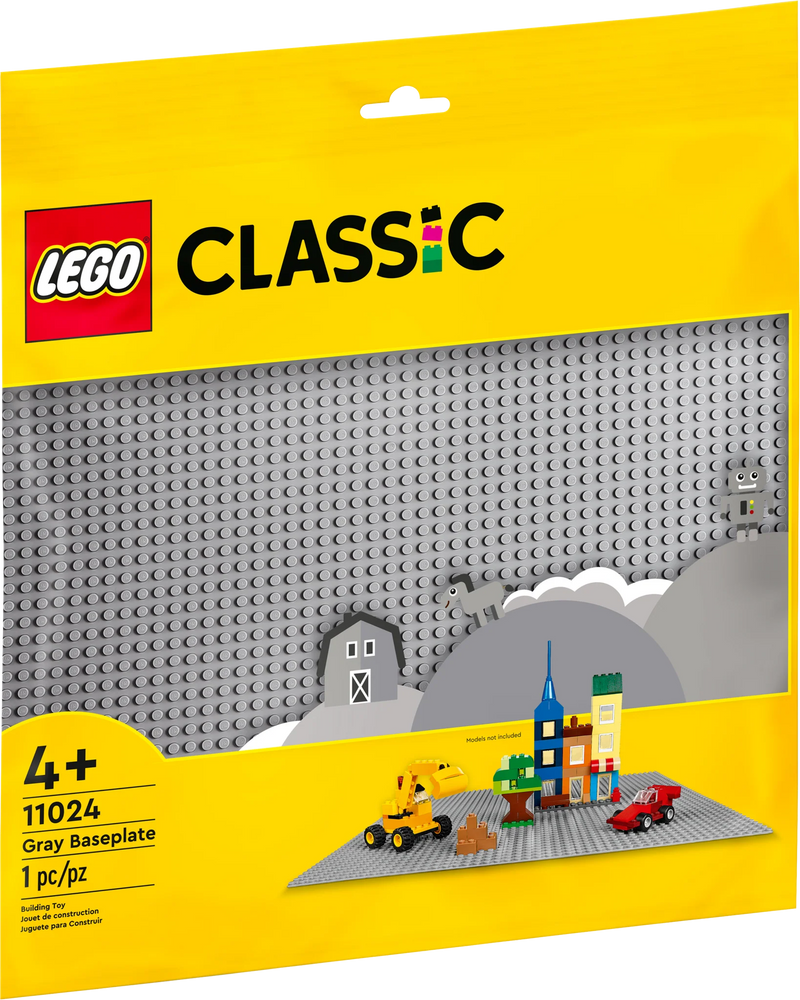 LEGO® Gray Baseplate (11024)