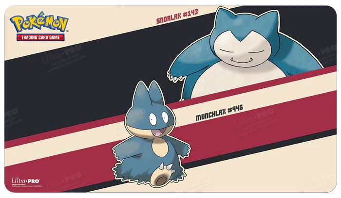 Playmat: Pokemon: Snorlax and Munchlax