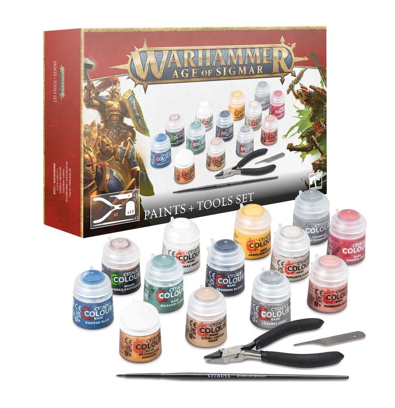 Age of Sigmar: Paints and Tool Set