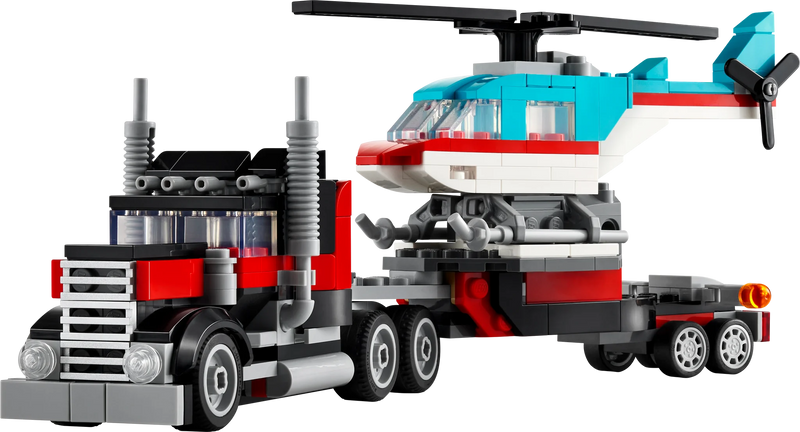 LEGO® Creator Flatbed Truck with Helicopter (31146)