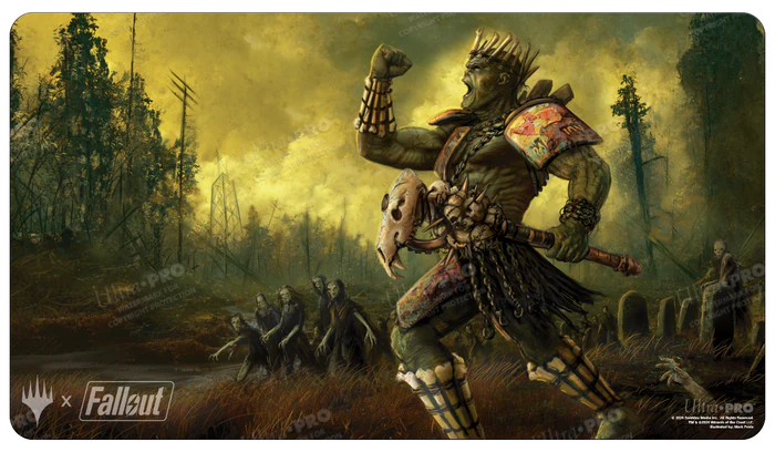 Playmat: Magic the Gathering: Fallout®: Grave Titan (Super Mutant Behemoth)