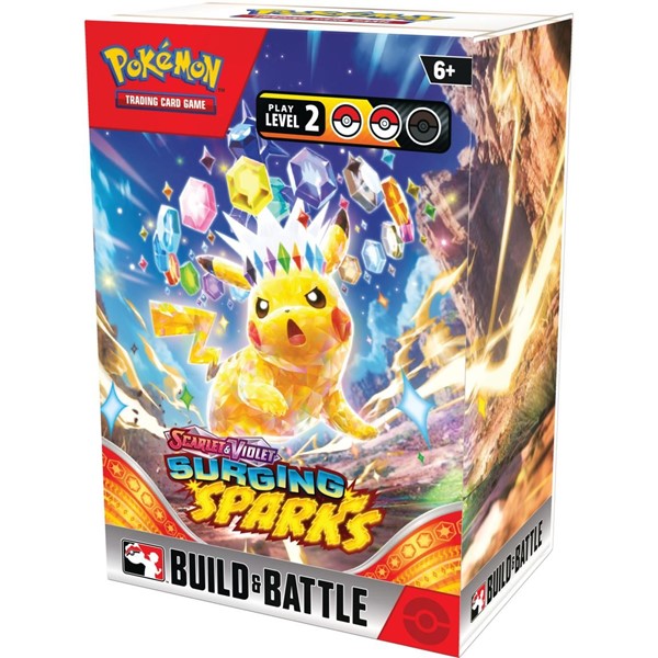 Pokémon TCG: Scarlet & Violet-Surging Sparks Build & Battle