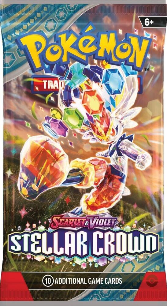 Pokémon TCG: Scarlet & Violet-SV7 Stellar Crown Booster Pack