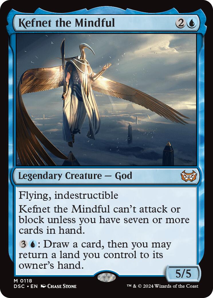 Kefnet the Mindful [Duskmourn: House of Horror Commander]