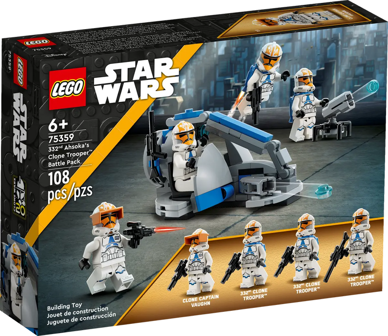 LEGO® 332nd Ahsoka's Clone Trooper™ Battle Pack (75359)