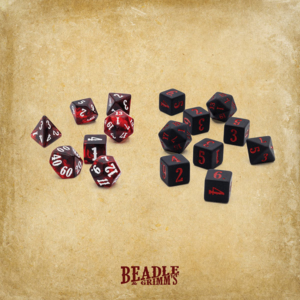 B&G Dice Set - Epic Resin- Rogue