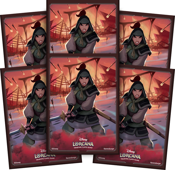 Disney Lorcana: Rise of the Floodborn: Mulan Sleeve Pack (65) [PRE-ORDER]