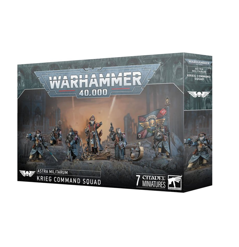 Astra Militarum: Death Korps of Krieg Command Squad [Pre-Order] 2025-02-22