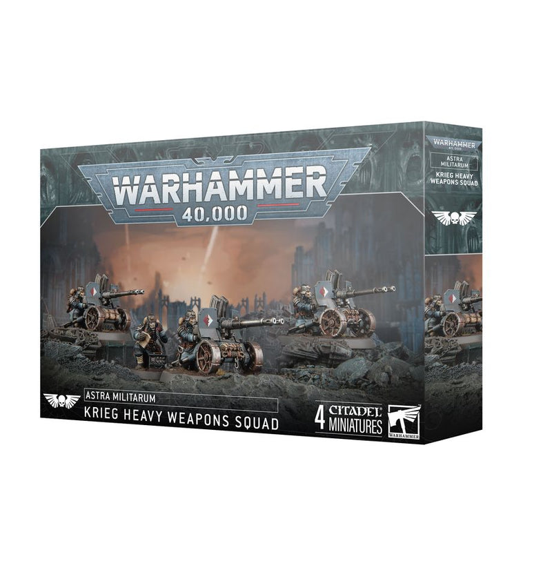 Astra Militarum: Death Korps of Krieg Heavy Weapons Squad [Pre-Order] 2025-02-22