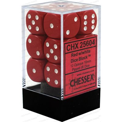 D6 Dice Set 16 mm (12 pcs)