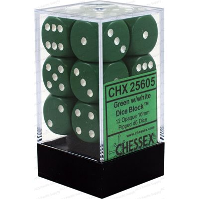 D6 Dice Set 16 mm (12 pcs)