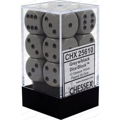 D6 Dice Set 16 mm (12 pcs)