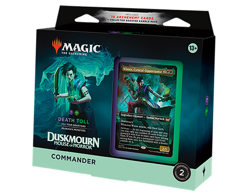 Magic: The Gathering Duskmourn: House of Horror Commander Deck - Death Toll