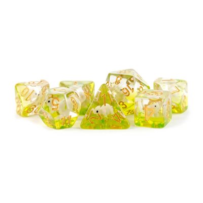 Resin 16mm 7pc Set: Elephant Dice