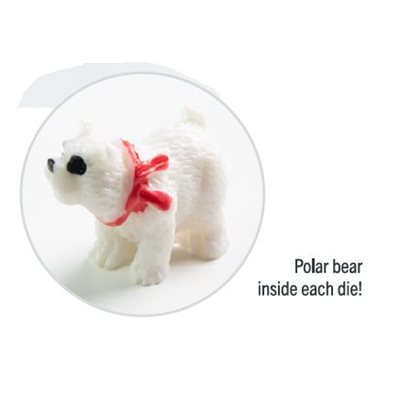 Embraced Series: Polar Bear: RPG Dice Set (7pcs)