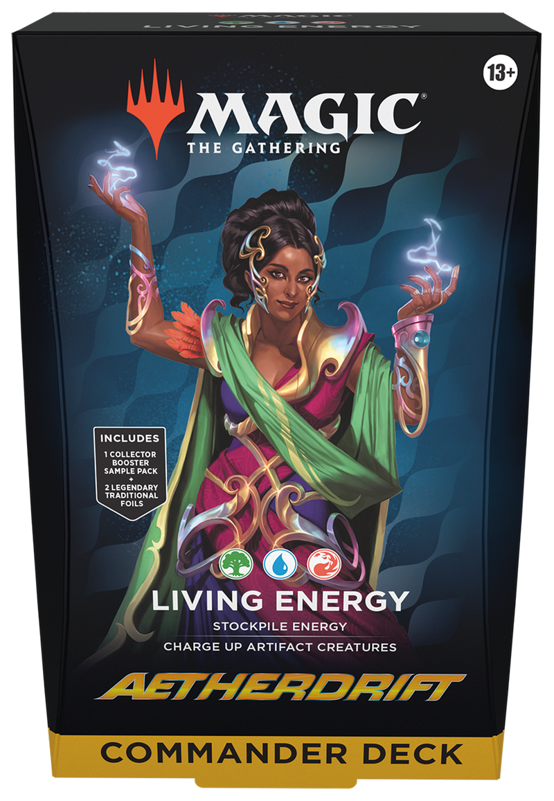 Magic: The Gathering Aetherdrift Commander Deck - Living Energy