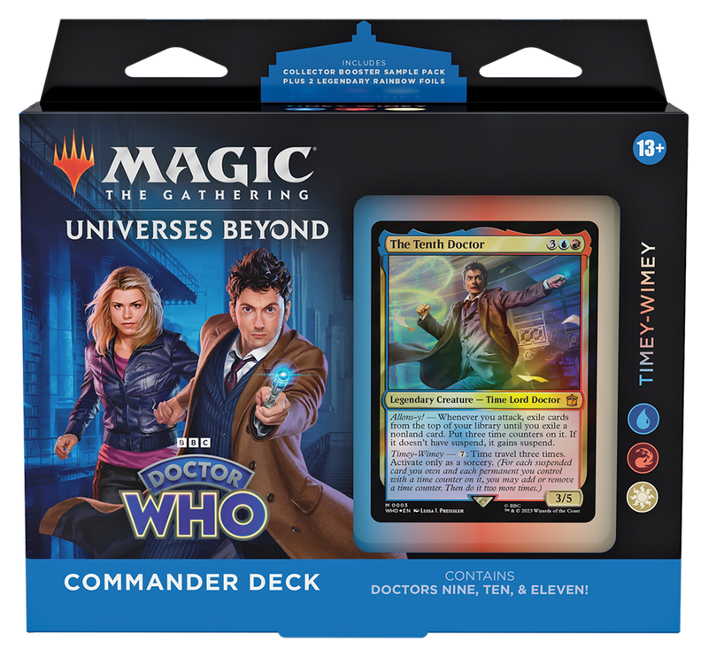 Magic: The Gathering Doctor Who Commander Deck – Timey-Wimey