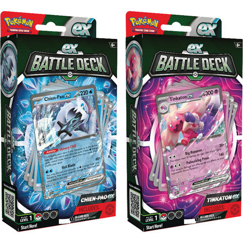 Pokémon TCG: Tinkaton ex Battle Deck & Chien-Pao ex Battle Deck