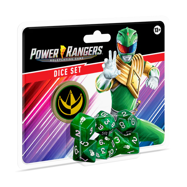 Rangers Roleplaying Game Dice (Green Ranger)