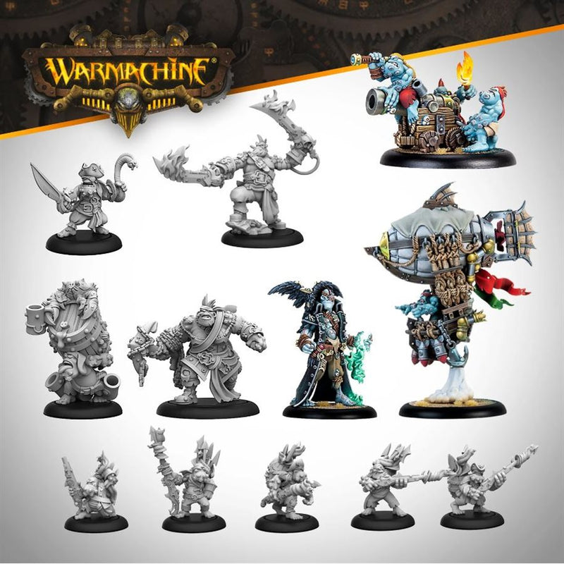 Warmachine: Southern Kriels Brineblood Marauders Auxiliary Expansion