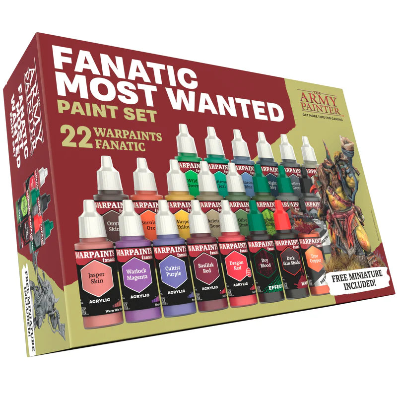 Army Painter: Warpaints Fanatic: Most Wanted Paint Set