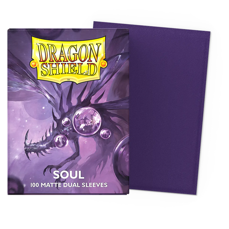 Dragon Shield: Dual Matte: Soul (Metallic Purple) (100)