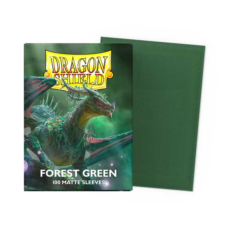 Dragon Shield: Matte: Forest Green (100)