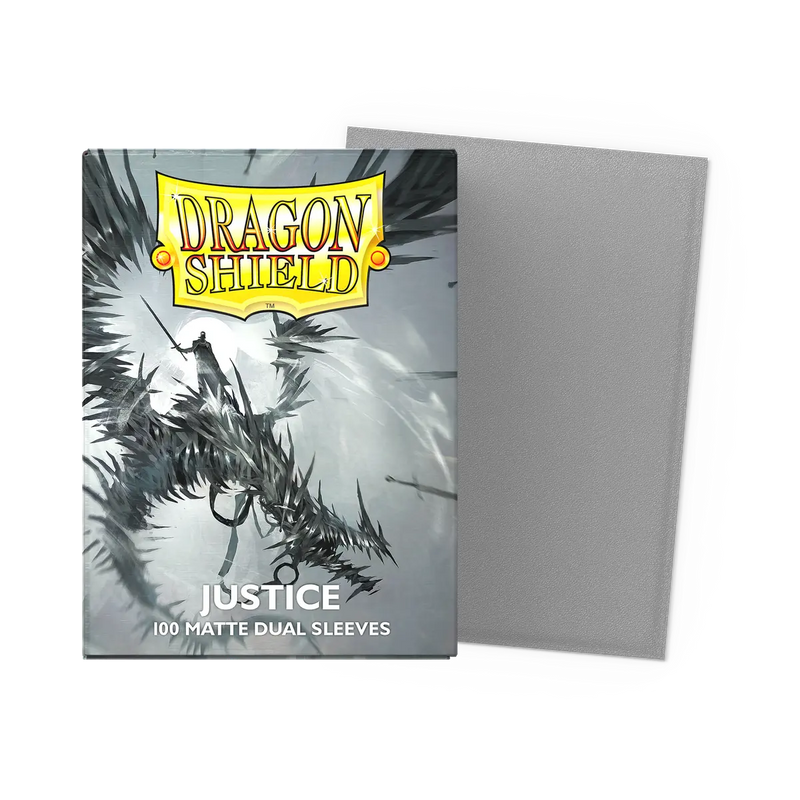 Dragon Shield: Dual Matte: Justice (Silver) (100)