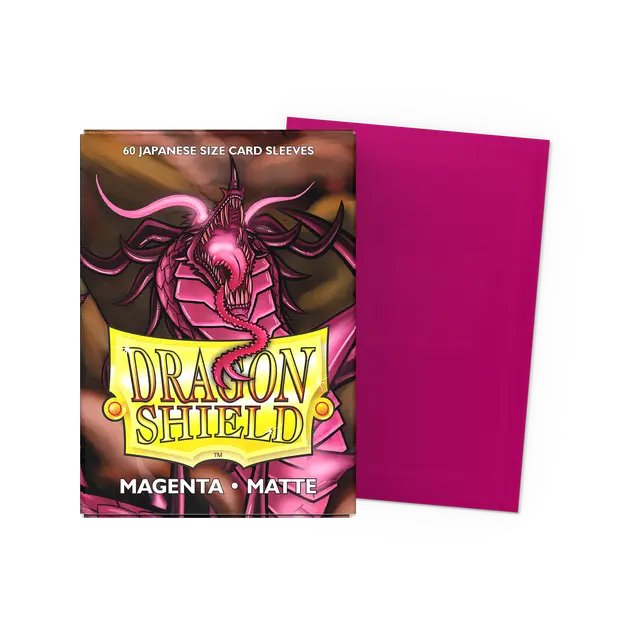 Sleeves: Dragon Shield: Matte Japanese: Magenta (60)