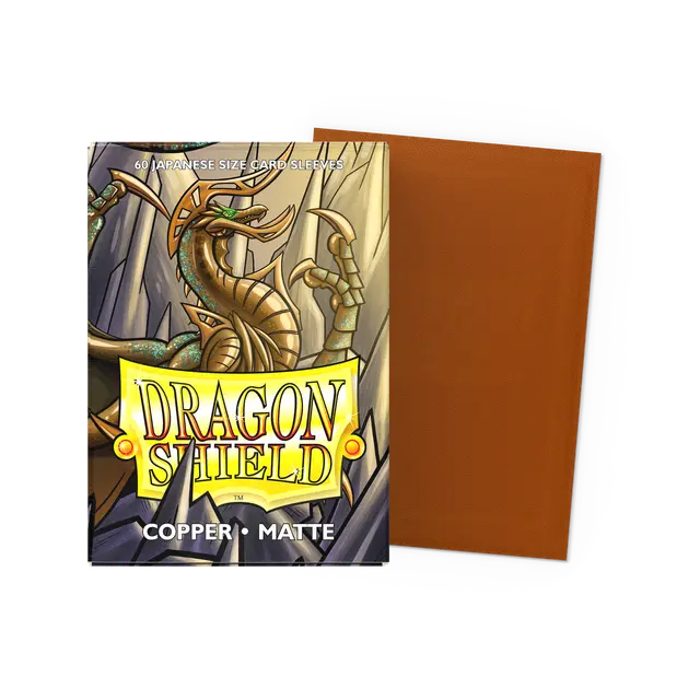 Sleeves: Dragon Shield: Matte Japanese: Copper (60)