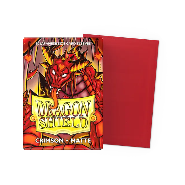 Sleeves: Dragon Shield: Matte Japanese: Crimson (60)