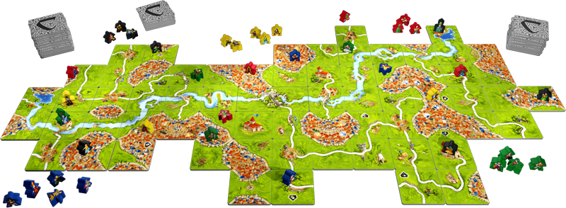 CARCASSONE 20TH ANNIVERSARY EDITION (FRENCH RULES)