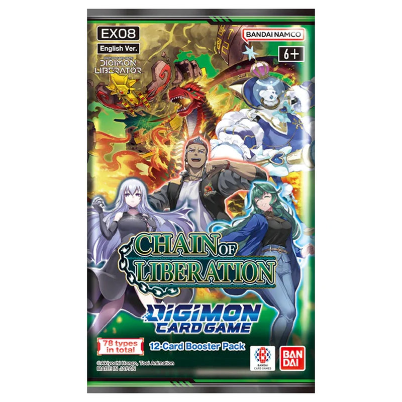 Digimon: Chain of Liberation (EX-08) Booster Pack