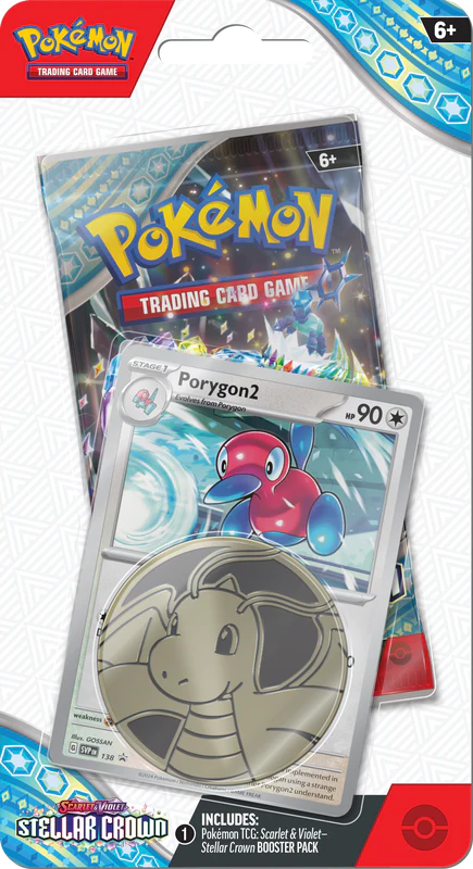 Pokémon TCG: Scarlet & Violet-SV7 Stellar Crown Checklane Blister