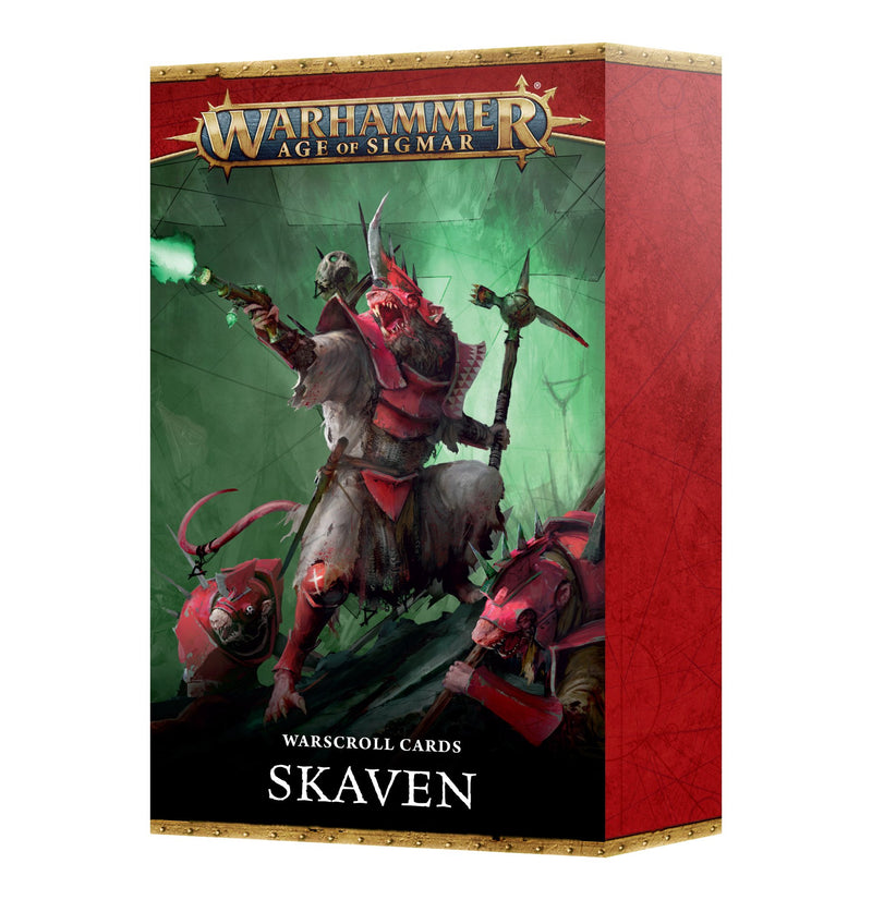 Warscroll Cards: Skaven (English)