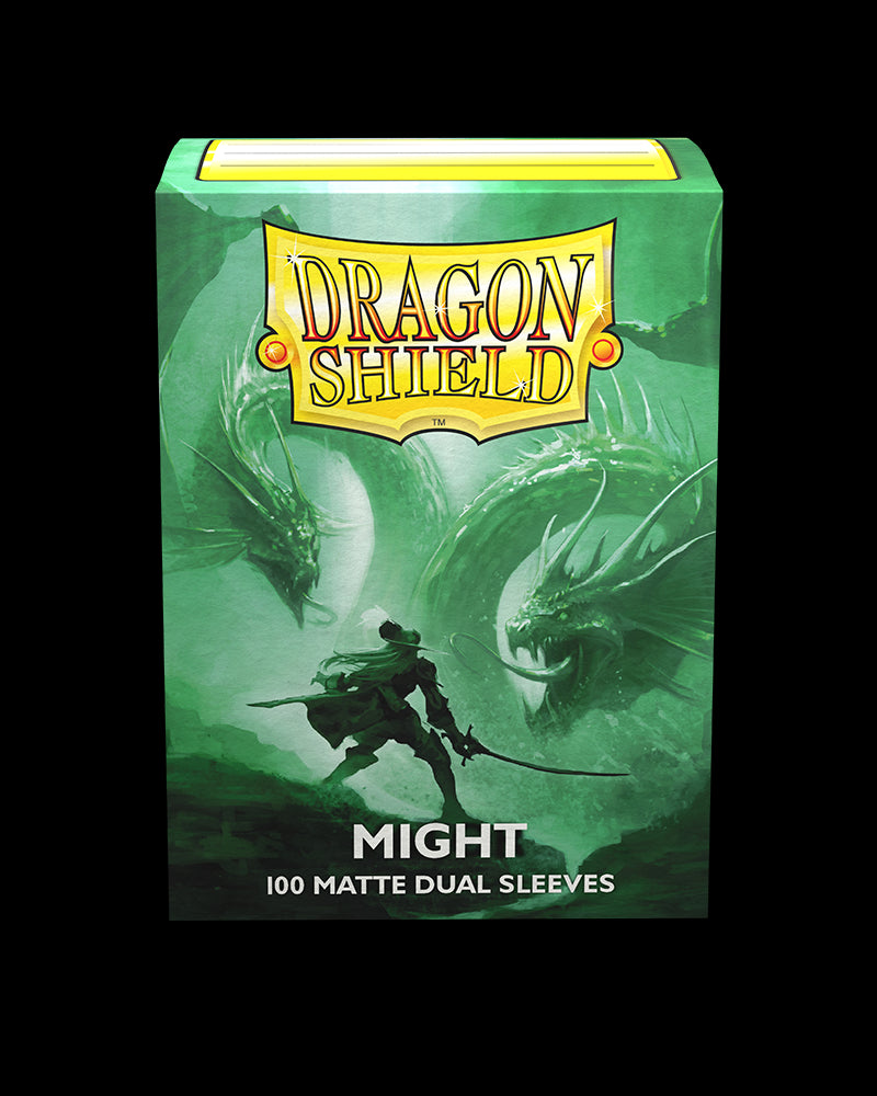 Dragon Shield: Dual Matte: Might (Green) (100)