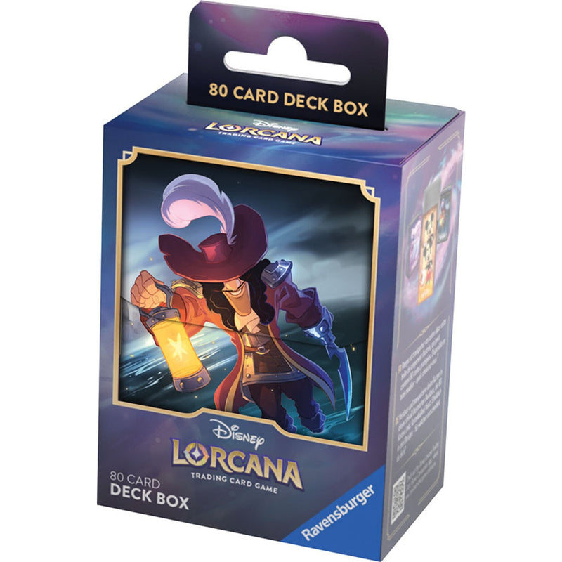 Disney Lorcana: The First Chapter: Captain Hook Deck Box (80ct)