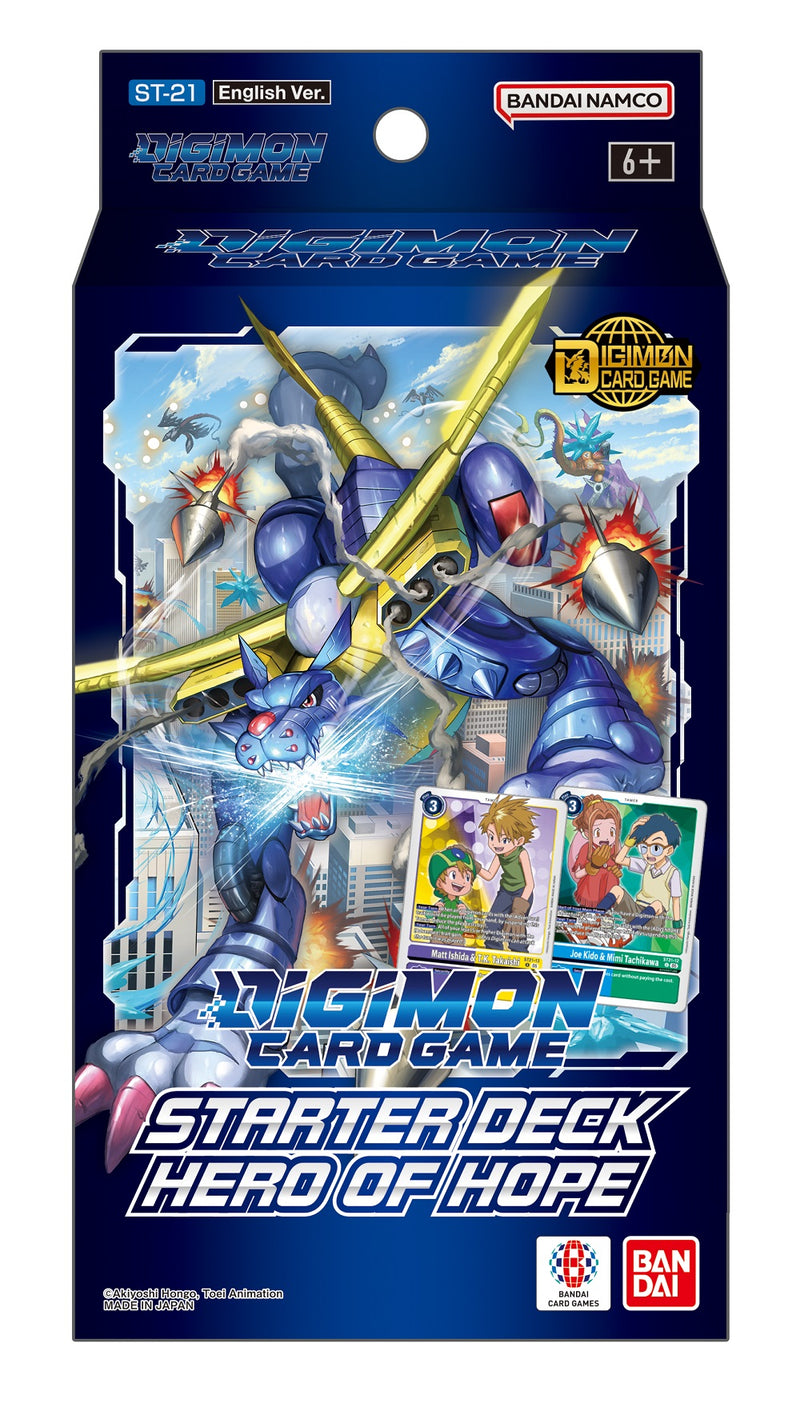 Digimon Card Game Starter Deck ST21: Hero of Hope [Pre-Order] 2025-04-18