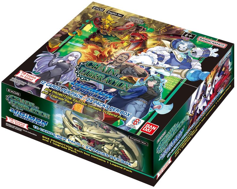 Digimon: Chain of Liberation (EX-08) Booster Box