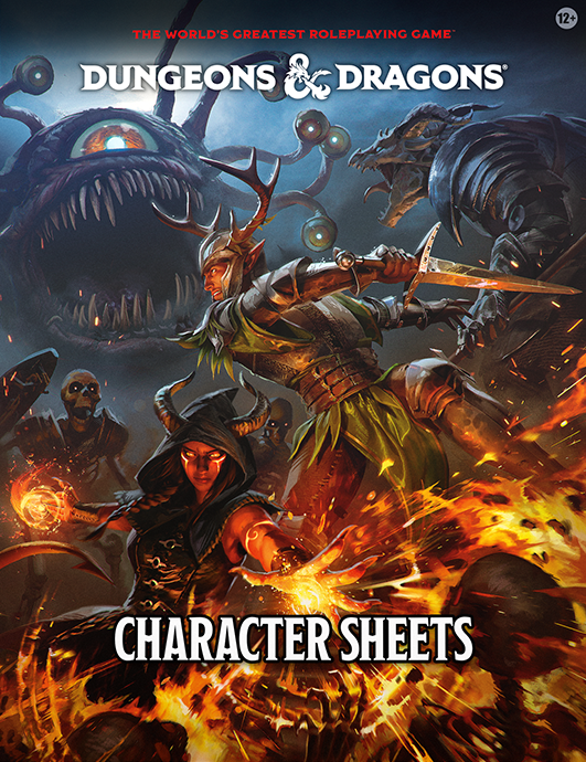 Dungeons & Dragons RPG 2024 Character Sheets