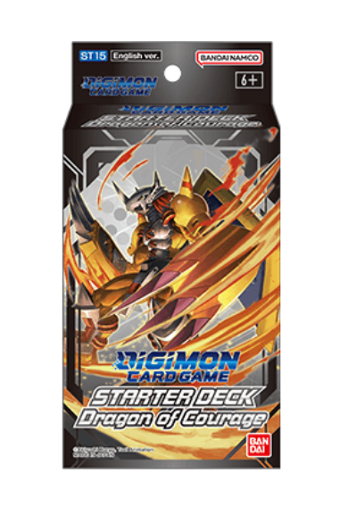 DIGIMON STARTER DECK DRAGON OF COURAGE