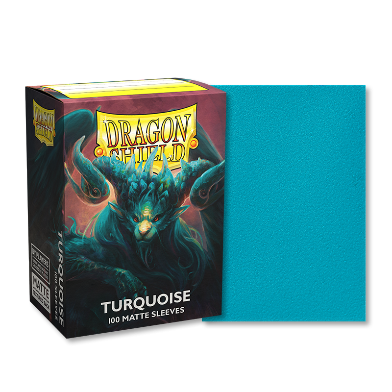 Dragon Shield: Matte: Turquoise (100)