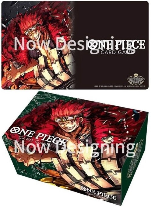 ONE PIECE CG PLAYMAT/STORAGE BOX SET EUSTASS KID