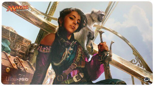 Playmat: Magic the Gathering: Aether Revolt: Kari Zev, Skyship Raider