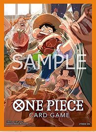 One Piece Card Game [Sleeves Set 7] Luffy eating Meat