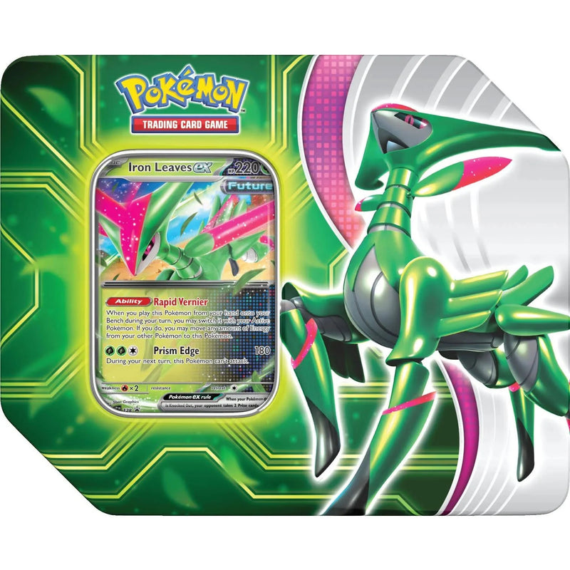 Pokémon TCG: Paradox Clash Tin [Iron Leaves EX]