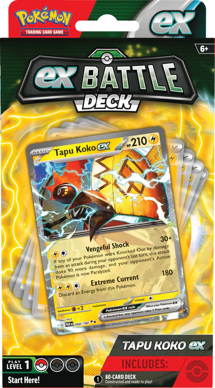 Pokémon Tapu Koko ex Battle Deck