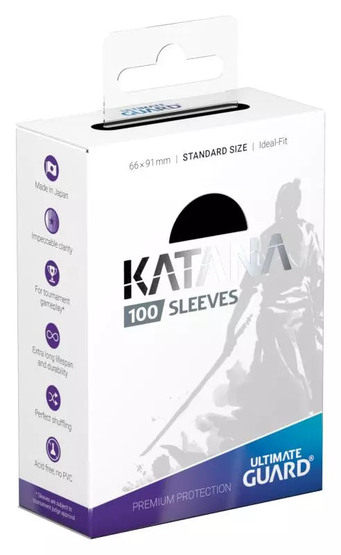 Ultimate Guard Sleeves Katana Black (100)